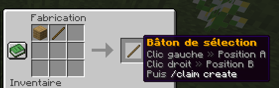 Bâton de sélection
